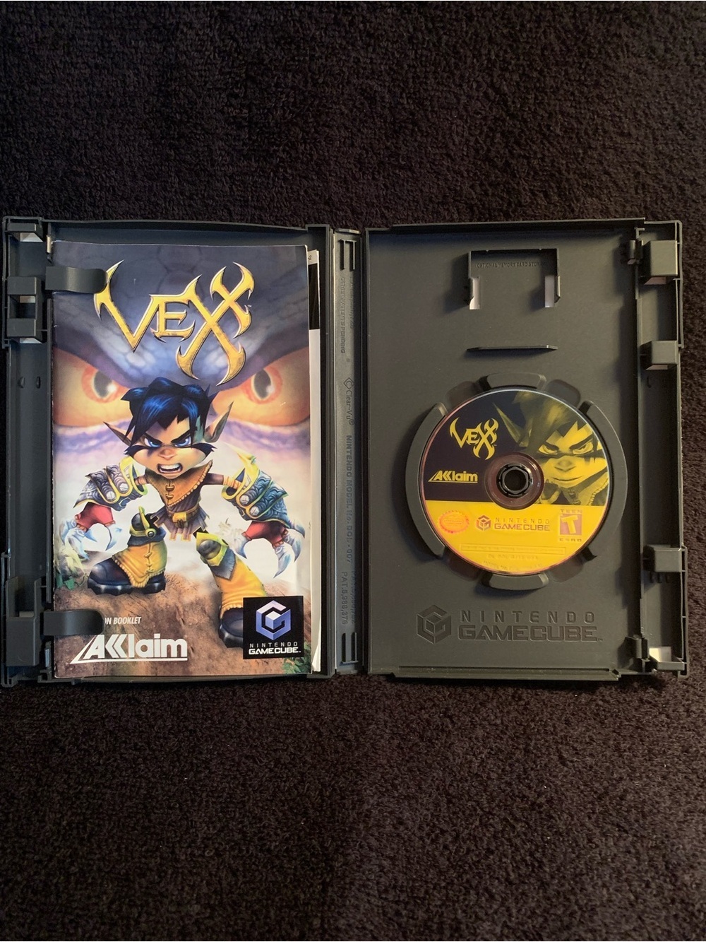 2003 Vexx Nintendo GameCube Game - Disc with Case